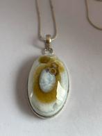 Handgemaakte Opaal Edelsteen Ketting, Overige kleuren, Nieuw, Ophalen of Verzenden, Steen of Mineraal