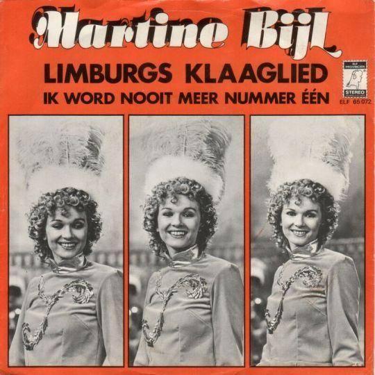 Vinyl single Martine Bijl - Limburgs Klaaglied, Cd's en Dvd's, Vinyl | Nederlandstalig, Gebruikt, Levenslied of Smartlap, Overige formaten