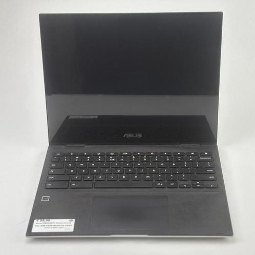 Asus CM3200FV Chromebook Flip 4GB 64GB MediaTek Zwart, Computers en Software, Chromebooks, Zo goed als nieuw