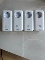 AFGEPRIJSD: 4x Devolo DVS 650 Powerline Adapters, Ophalen of Verzenden, Zo goed als nieuw