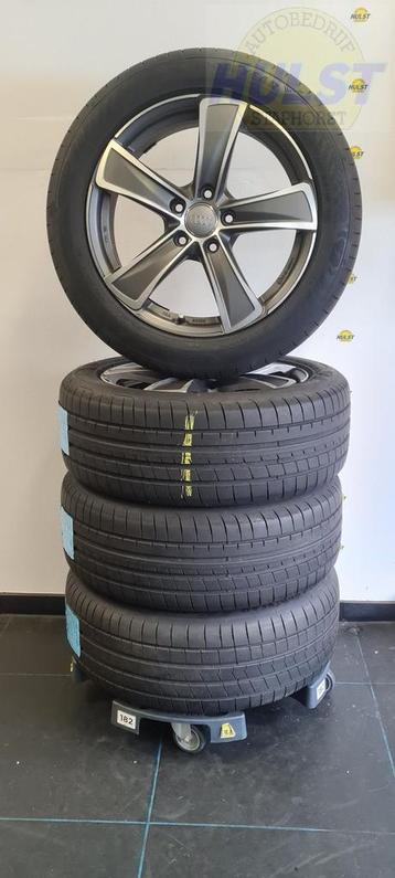 Set 17 inch Oxxo velgen met gebruikte Goodyear zomerbanden  beschikbaar voor biedingen