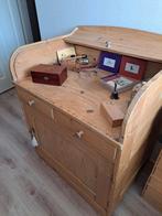VINTAGE GRENEN SECRETAIRE BUREAU, Huis en Inrichting, Kasten | Secretaires, Ophalen, Gebruikt