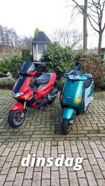 Gilera runner 125cc 1800 VANDAAG OP HALEN, Fietsen en Brommers, Scooters | Piaggio, Ophalen, Tweetakt, Maximaal 45 km/u, Zo goed als nieuw