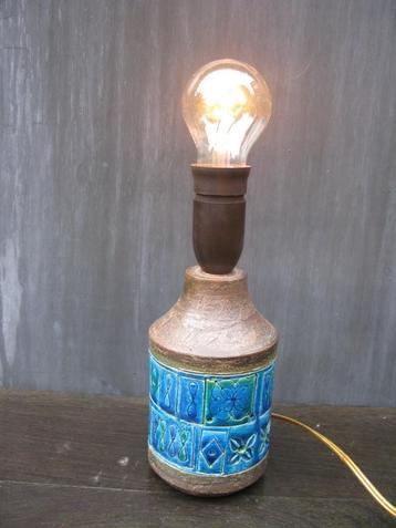 BITOSSI LAMP ALDO LONDI BLUE RIMINI 1960
