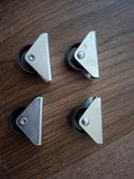 12 stuks meubelwieltjes 27mm hoogte, Ophalen of Verzenden, Zo goed als nieuw