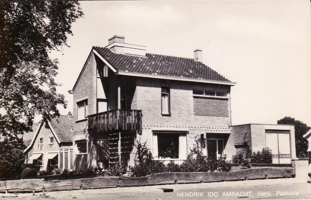 05533 Hendrik Ido Ambacht - Herv. Pastorie - 1971, Verzenden, 1960 tot 1980, Ongelopen, Zuid-Holland