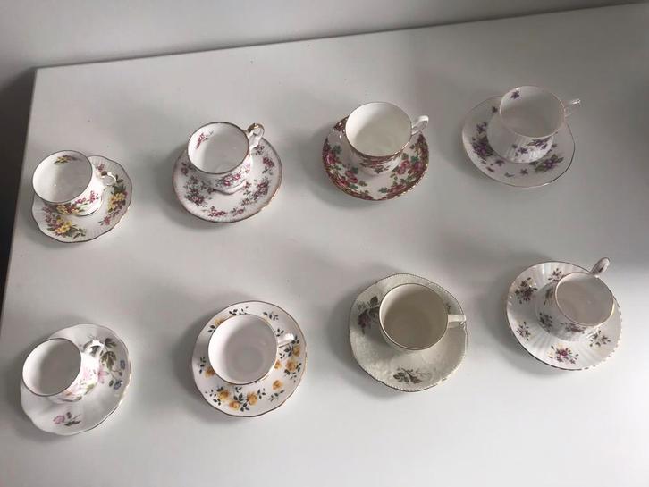 Kop en Schotels, Antiek en Kunst, Antiek | Servies los, Ophalen
