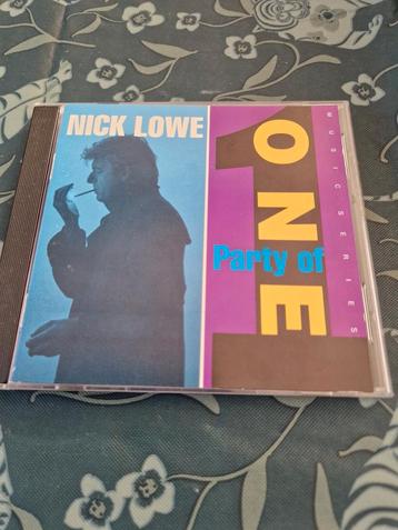 Nick Lowe - Party of One CD beschikbaar voor biedingen
