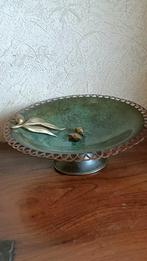 Art Deco Koperen Schaal, Overige materialen, Gebruikt, Schaal, Ophalen of Verzenden