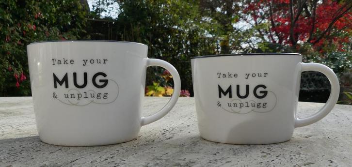 DUTCH ROSE Design o.a. 2 x  I AM A DOG PERSON  2 x Unplugg, Huis en Inrichting, Keuken | Servies, Nieuw, Bord(en), Wedgwood, Porselein