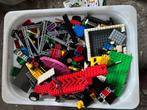 Hele bak vol lego en twee grote bouwplaten, Ophalen, Gebruikt