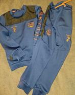 Touzani Trainingspak donker blauw maat 128, Ophalen of Verzenden, Zo goed als nieuw, Jongen of Meisje, Sport- of Zwemkleding