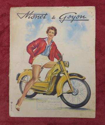 Monet & Goyon folder, nr 1. beschikbaar voor biedingen