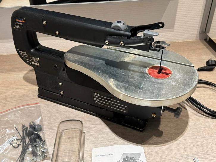 Craft KFZ-400R Decoupeerzaag/Figuurzaag, 2x gebrruikt, Doe-het-zelf en Verbouw, Gereedschap | Zaagmachines, Zo goed als nieuw