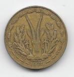 West-Afrikaanse Staten 5 francs 1976  KM# 2a, Postzegels en Munten, Munten | Afrika, Losse munt, Overige landen, Verzenden