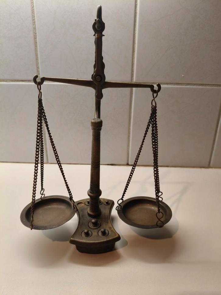 Antieke Balans Weegschaal, Antiek en Kunst, Antiek | Gereedschap en Instrumenten, Ophalen of Verzenden