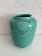 Adco vaas, turquoise h 16 cm, Ophalen of Verzenden