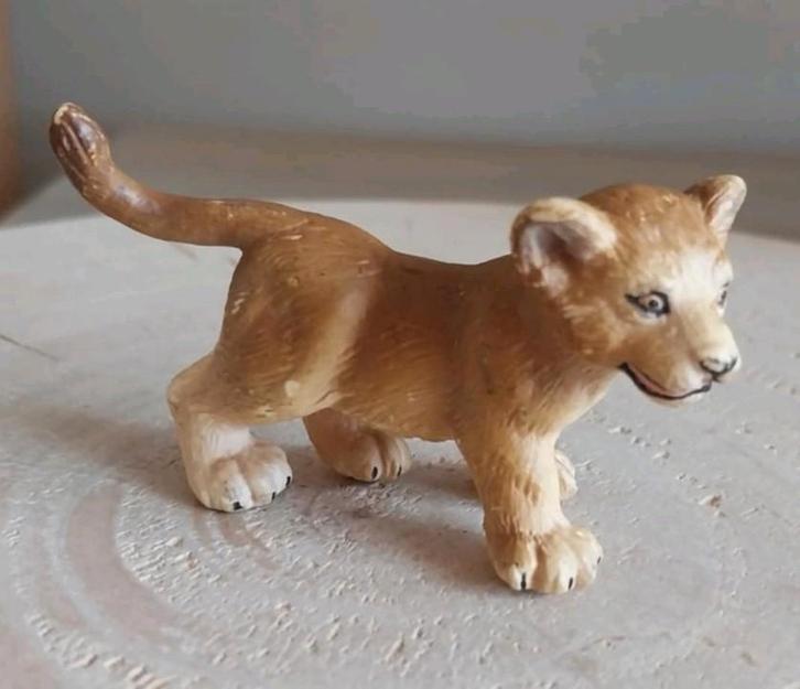 Schleich leeuw welp, Verzamelen, Dierenverzamelingen, Zo goed als nieuw, Beeldje of Figuurtje, Wild dier, Ophalen of Verzenden