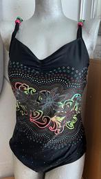 Ulla Popken zwart badpak maat 48C/D(v), Kleding | Dames, Badmode en Zwemkleding, Zwart, Ophalen of Verzenden, Zo goed als nieuw