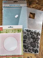 Embossing folders, Overige thema's, Ophalen of Verzenden, Zo goed als nieuw, Pons of Mal