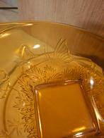 Presenteerschaal glas, Antiek en Kunst, Antiek | Glas en Kristal, Ophalen of Verzenden