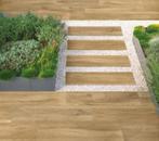 GeoCeramica 120x30x4 Florett Rovere, Tuin en Terras, Tegels en Klinkers, Ophalen, Keramiek, Nieuw, 5 tot 10 m²
