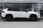 Toyota RAV4 2.5 Hybrid 218pk CVT Bi-Tone, Auto's, Gebruikt, 4 cilinders, 2487 cc, Wit