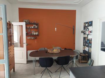 Eettafel 200 (240) x 105 - Merk Haslev, model Symphony beschikbaar voor biedingen