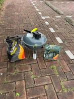 Houtskool BBQ Landmann + Houtskool, Ophalen, Gebruikt