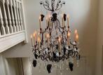 Exclusieve Italiaanse grote klassieke kristallen 24 armige, Huis en Inrichting, Lampen | Kroonluchters, Ophalen of Verzenden, Zo goed als nieuw