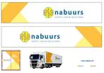 Vrachtauto decal 1:50 Nabuurs Haps ( type 3 ), Verzenden, Nieuw, Bus of Vrachtwagen, Overige merken