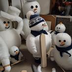 LEUKE DECORATIEVE SNEEUWPOP SNEEUWPOPPEN OP SKI'S, Ophalen of Verzenden, Zo goed als nieuw