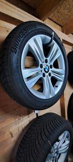 Winterbanden 225-50-17 Bridgestone, BMW 3 of 4,  F30, 32, 33, Auto-onderdelen, Banden en Velgen, Gebruikt, Banden en Velgen, 17 inch