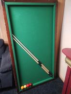 Tafel biljart compleet 156x85 cm, Ophalen of Verzenden, Gebruikt, Biljarttafel