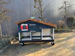 Kippenhok of konijnenhok op zwenkwielen 200x74 162 hoog, Ophalen, Gebruikt, Kippenhok of Kippenren