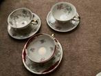 3 vintage theekoppen, Ophalen of Verzenden, Glas, Overige stijlen, Overige typen