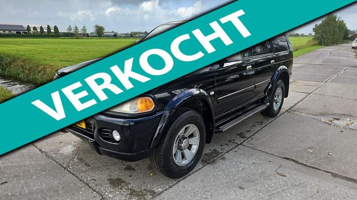 Mitsubishi Pajero Sport 2.5 TDI Intense Panel Van/ 4x4/ airc, Auto's, Bestelauto's, Bedrijf, Te koop, 4x4, ABS, Airbags, Airconditioning