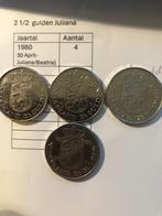munten, Postzegels en Munten, Munten | Nederland, 2½ gulden, Ophalen, Koningin Beatrix, Losse munt
