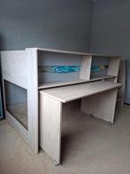 Half hoogslaper met bureau, Ophalen, Gebruikt, Halfhoogslaper