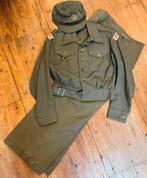 Engelse Vrouwen ATS Battledress Uniform Met ATS Cap, Verzenden, Landmacht, Engeland, Kleding of Schoenen