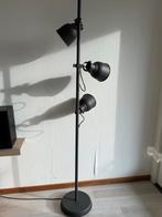 IKEA HEKTAR zwarte staande lamp met 3 spots, Huis en Inrichting, Ophalen of Verzenden, Zo goed als nieuw, Metaal, 150 tot 200 cm