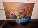 Schilderij Stilleven met Fruit en Bloemen - Vlaardingen, Ophalen of Verzenden