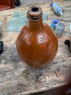 Bruin geglazuurde steengoed kruik / baardman / duinger, Huis en Inrichting, Woonaccessoires | Vazen, Ophalen of Verzenden, Zo goed als nieuw
