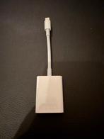 Apple Lightning naar SD Card Adapter (A1595), Ophalen of Verzenden, Zo goed als nieuw, Snoer of kabel, Apple iPhone