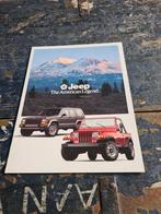Jeep Cherokee/ Wrangler  12/89 Nederlands, Ophalen of Verzenden, Nieuw, Overige merken