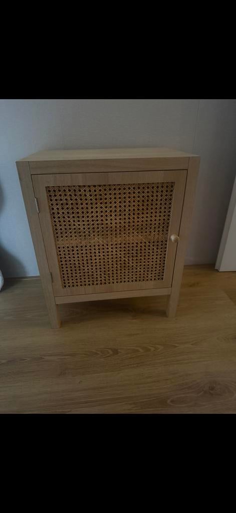 Webbing Nachtkastje - Stijlvol en Praktisch, Huis en Inrichting, Slaapkamer | Nachtkastjes, Minder dan 45 cm, Ophalen of Verzenden
