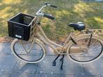 Crown Damesfiets 28 inch met krat, Fietsen en Brommers, Fietsen | Dames | Damesfietsen, 50 tot 53 cm, Ophalen, Zo goed als nieuw