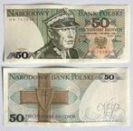 Poolse bankbiljetten van 50 Zloty (1988, als nieuw), Ophalen of Verzenden, Polen, Los biljet