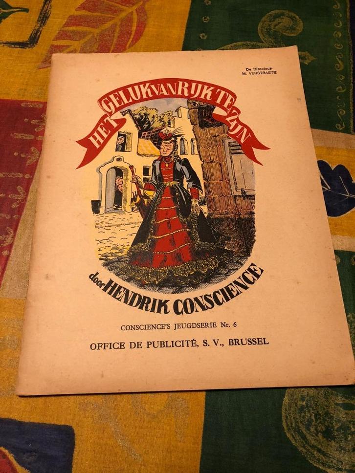 Het geluk rijk te zijn - Hendrik Conscience, Boeken, Kinderboeken | Jeugd | onder 10 jaar, Gelezen, Fictie algemeen, Ophalen of Verzenden