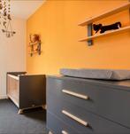 Bopita babykamer set grijs Commode + Ledikant + Wandplanken, Ophalen, Gebruikt, Jongetje of Meisje
